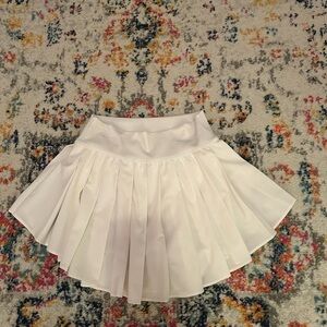 Aerie white tennis skirt XS